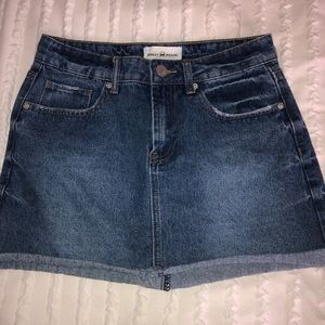 Ashley Mason Size Small Jean Skirt